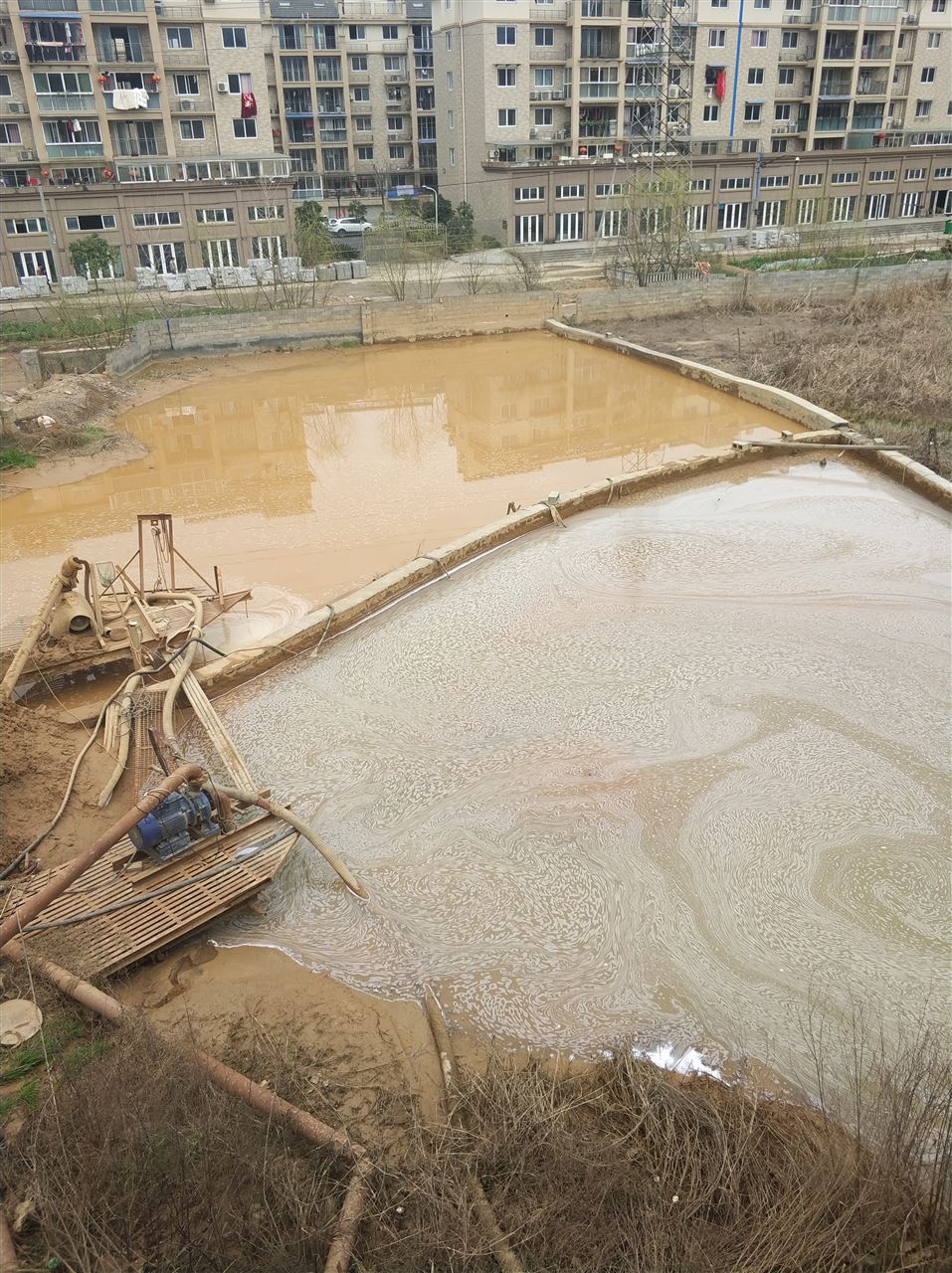 埇桥沉淀池淤泥清理-厂区废水池淤泥清淤